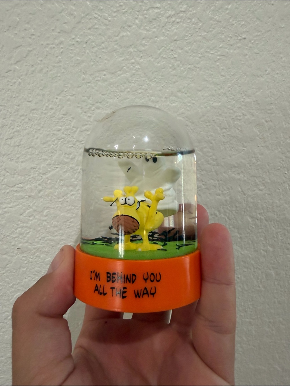 Vintage 1990 Mother Goose and Grimm Halloween waterball